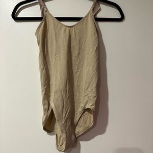 Bodywrappers nude leotard undergarment body adult small